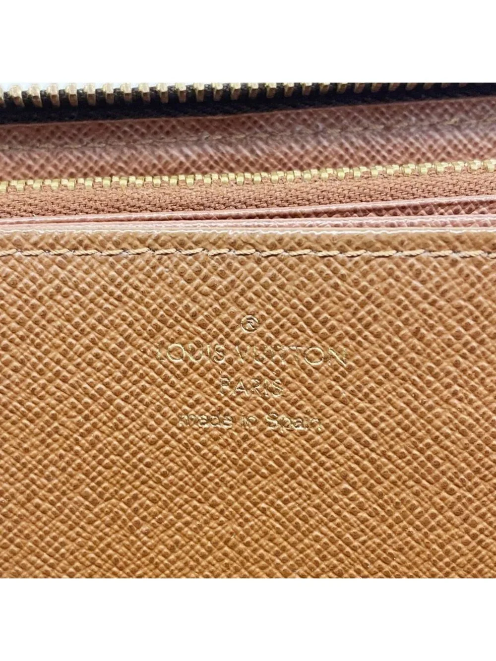 Louis Vuitton Wallet Monogram Zippy Brown